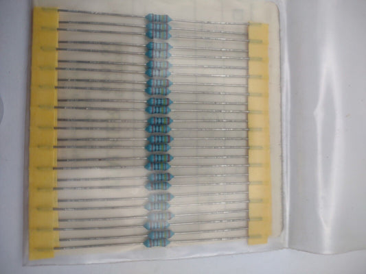 Walker 1 MEG 1/4 Watt 1% MF55C 1004F Metal Film Resistors Pack lot qty (25) 12