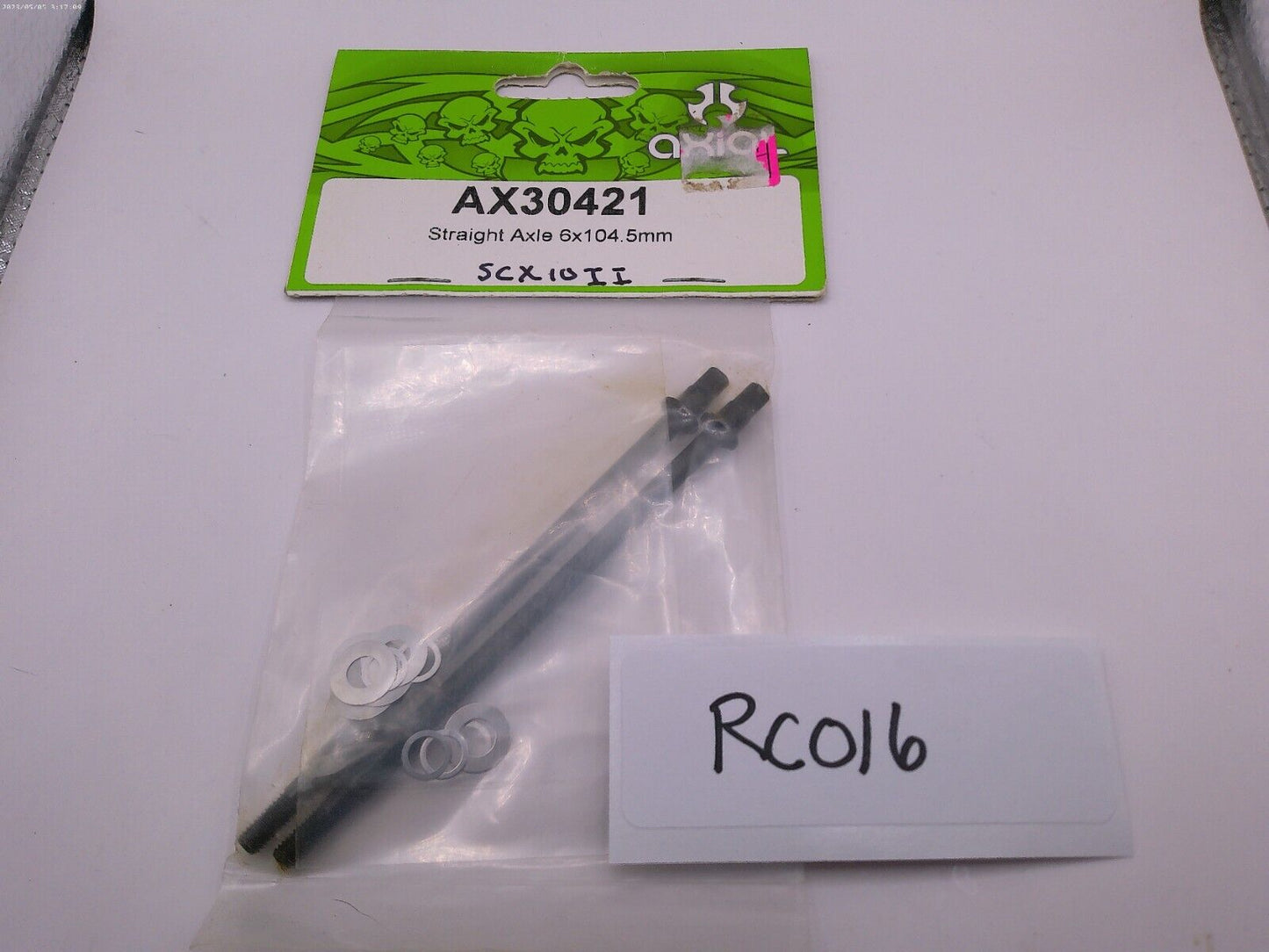 Axial AX30421 Straight Axles (Pair) - RC016