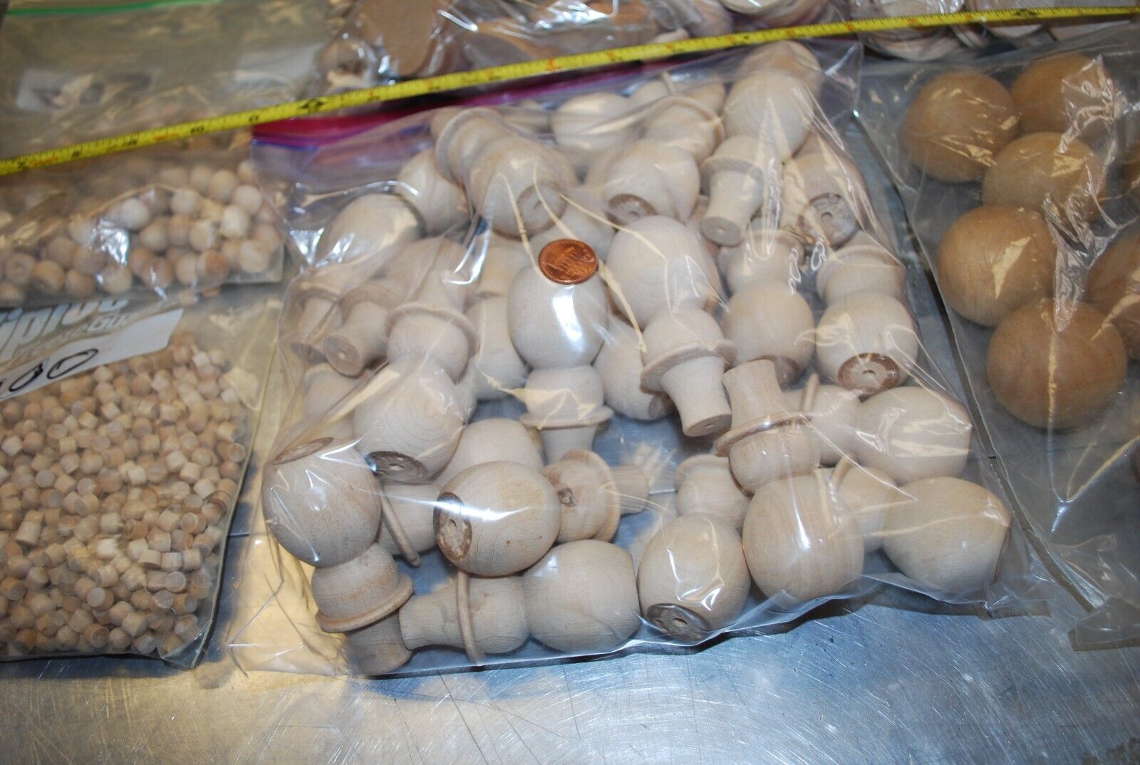 Various Wooden Craft Parts / Shapes Assort Mixes - Actual Lot – WPS42