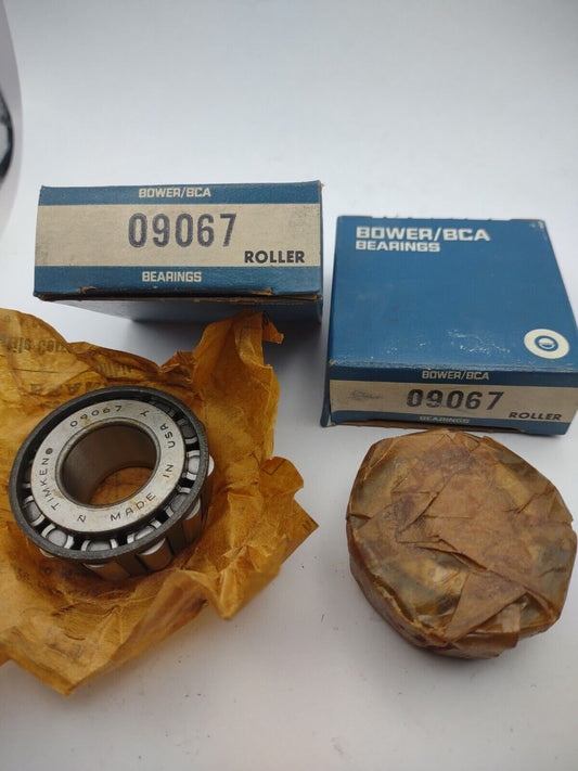 BCA Timkin USA 09067 Bearing Cone NOS Pair Lot of (2) #B019