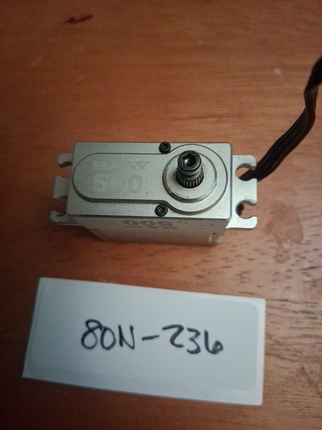 Reef's RC - Raw 500 Waterproof High Torque 7.4V Brushless HV, Servo - 80N-236