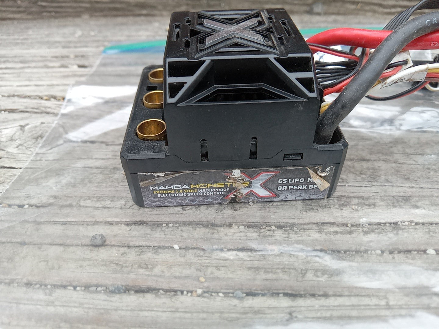 Castle Mamba Monster X Extreme 1:8 6s 8A ESC for RC, Tested - 80N008