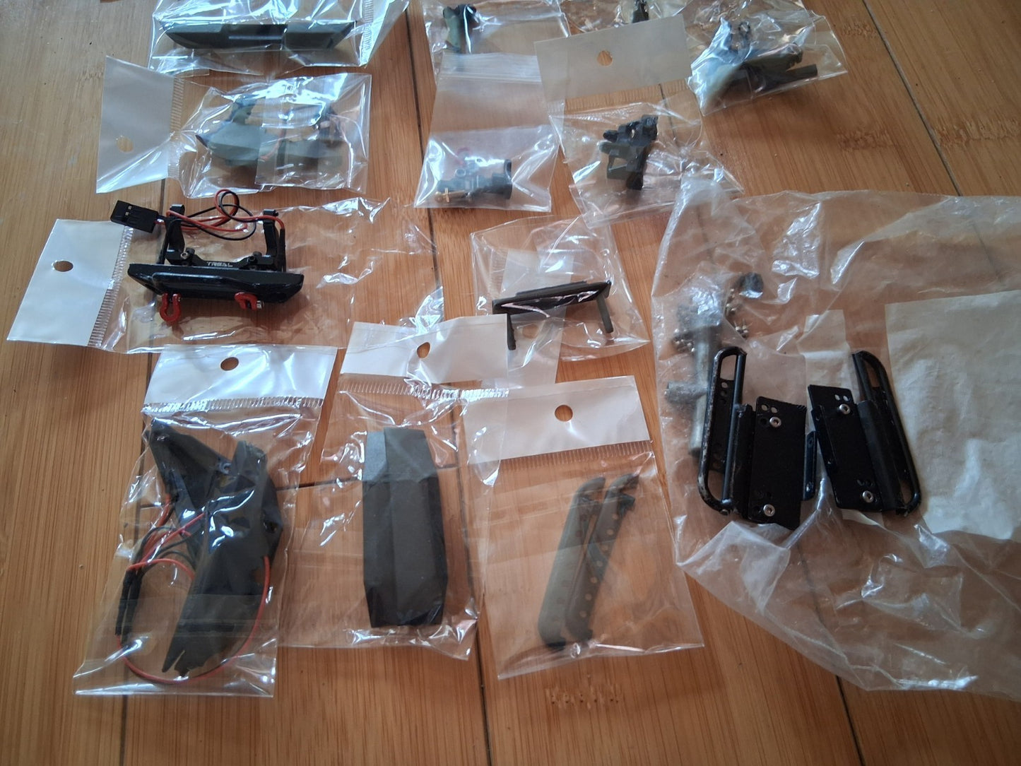 Large lot of SCX24 Crawler Pull-Offs and Used Parts - 80N-207