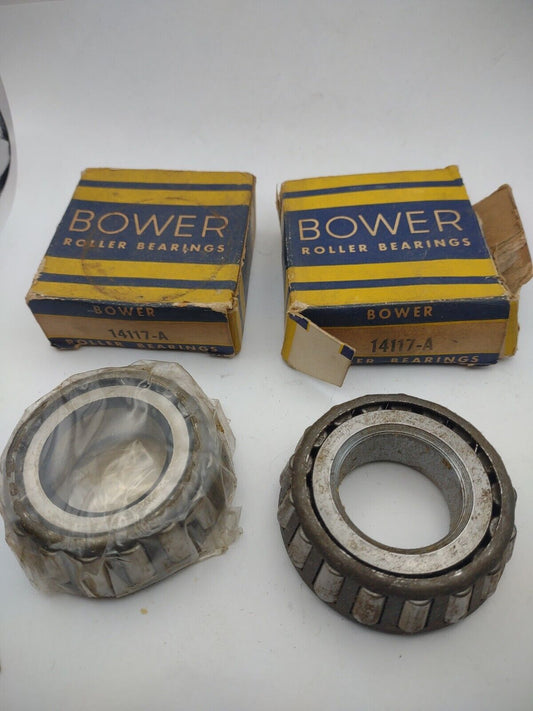 Bower USA 14117-A Bearing Cone NOS Pair Lot of (2) #B009