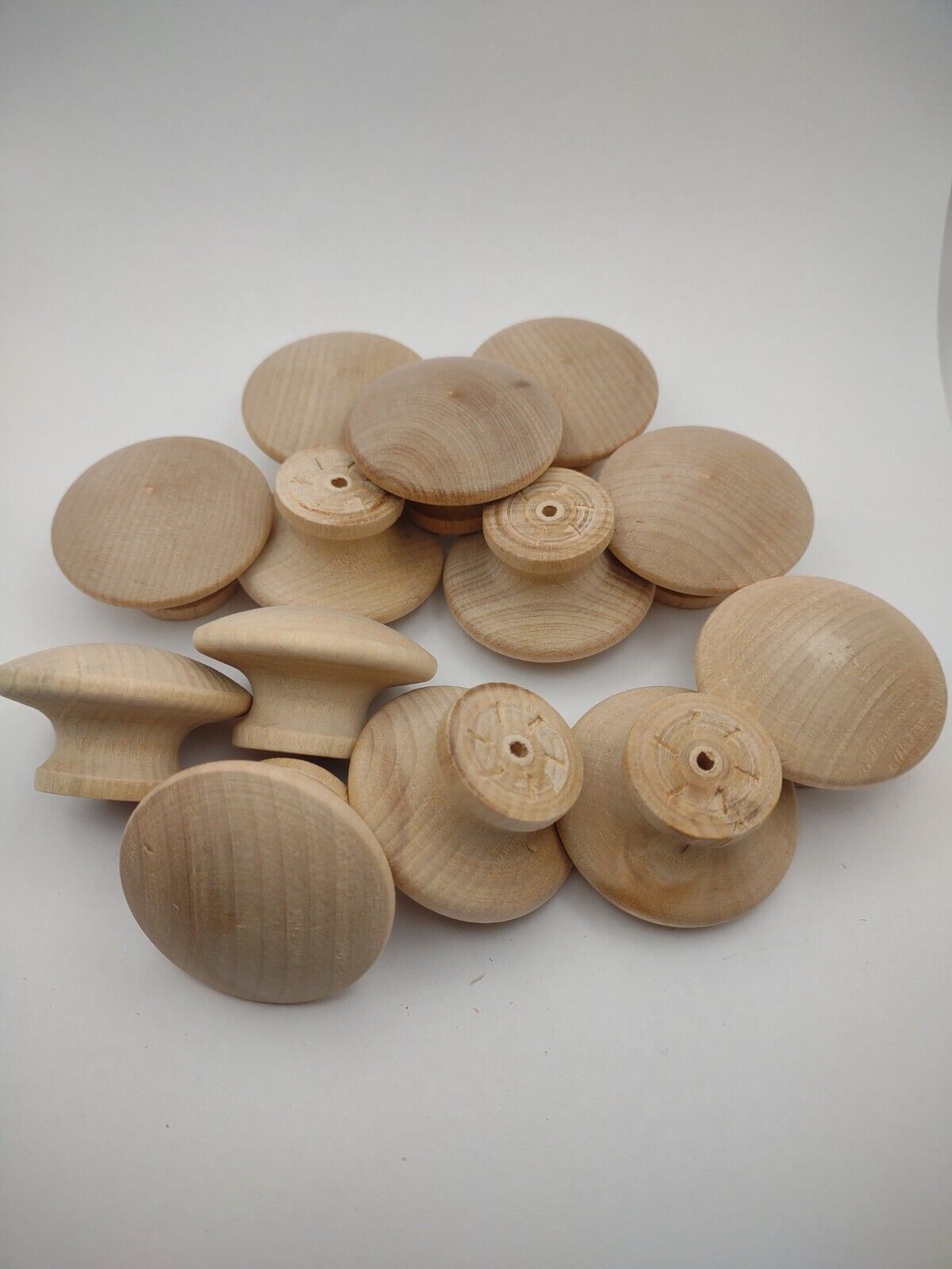 1-1/2" x 7/8" x 1/8" Unfinished Cabinet / Drawer Pull 12pc Pack Lot #CPH02