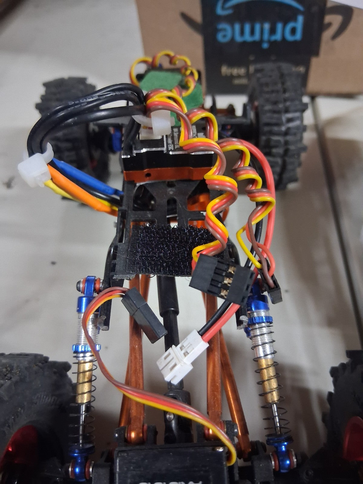 Highly Upgraded RC SCX24 Crawler, 4WS, Beadlocks, Brushless + Batt. - 80N-213