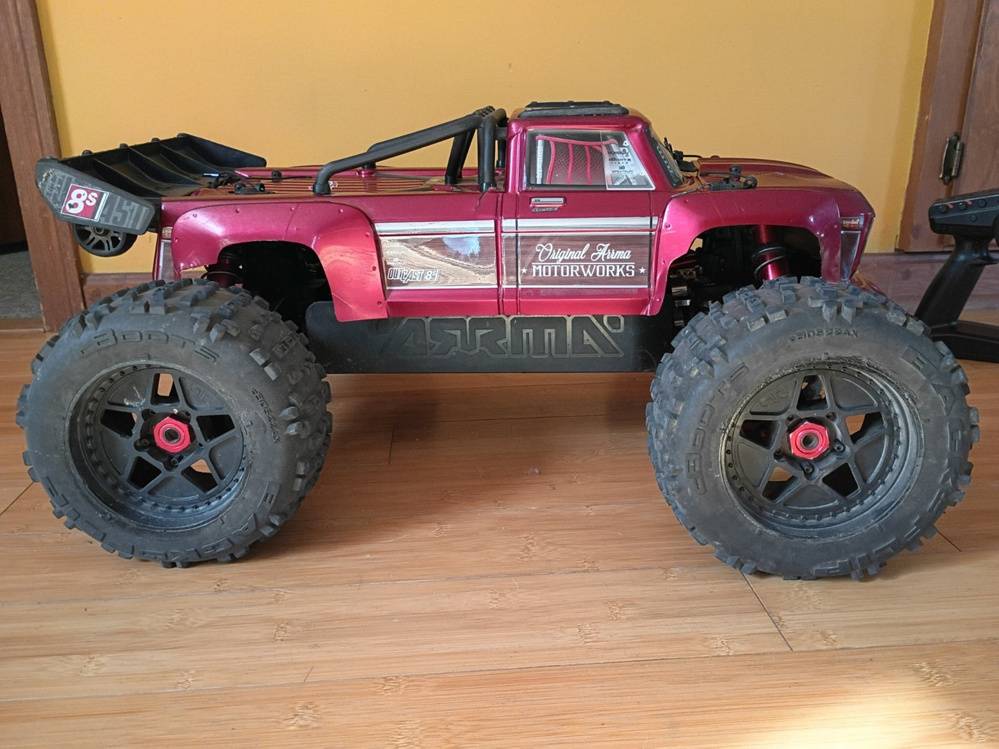 Arrma 1/5 Outcast 8s RC Stunt Truck, Used, With Batteries M2C Chassis RTR