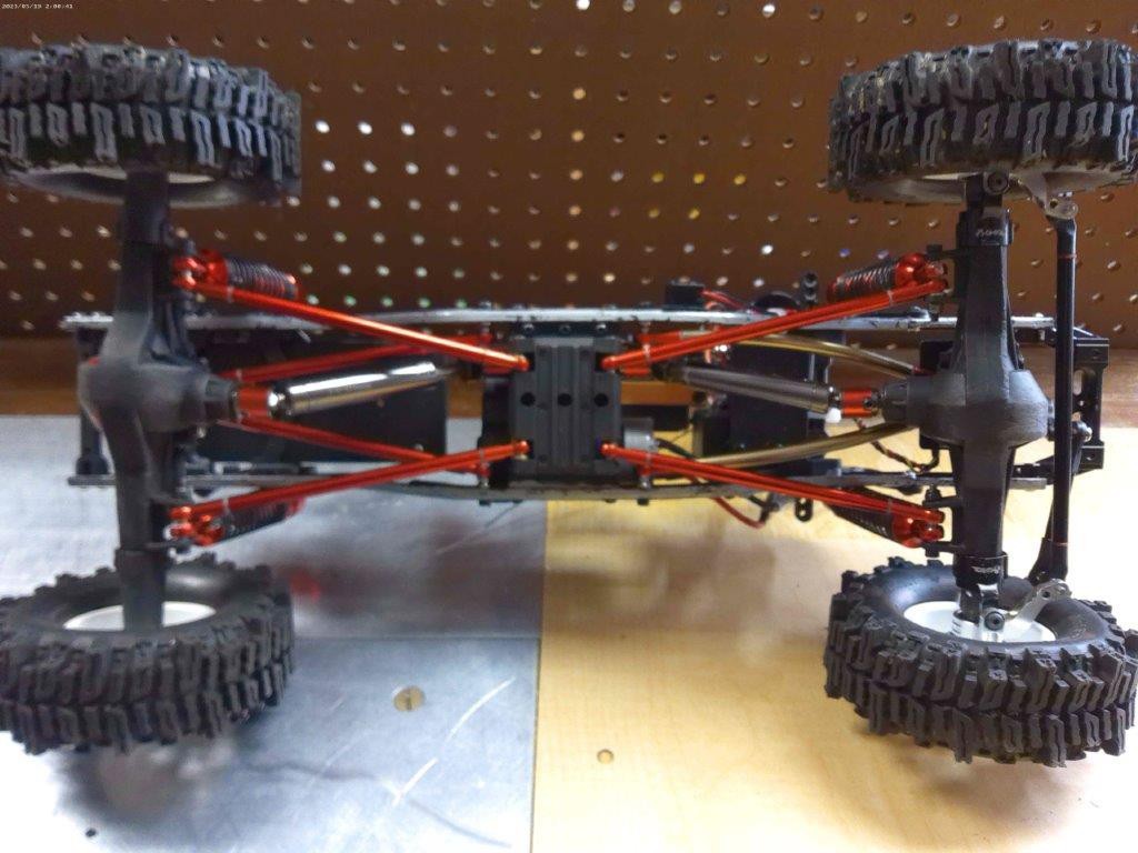 Leagendary / Axial SCX10 1/10 RC Crawler Truck Custom Detailed Chevy RTR #008