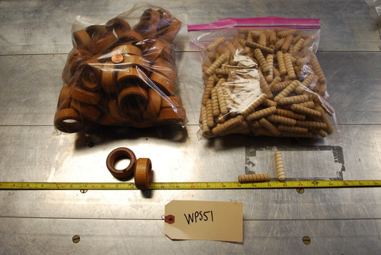 Bulk Wooden Craft Parts / Shapes Assort Mixes – Liquidation - Actual Lot – WPS51