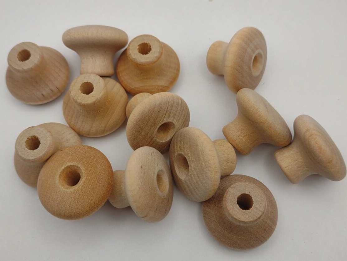 1" x 3/4" x 3/16" hole Unfinished Cabinet / Drawer Pull 12pc Pack Lot #CPH03