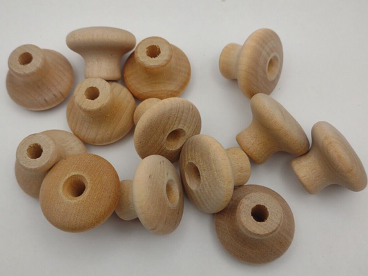 1" x 3/4" x 3/16" hole Unfinished Cabinet / Drawer Pull 12pc Pack Lot #CPH03