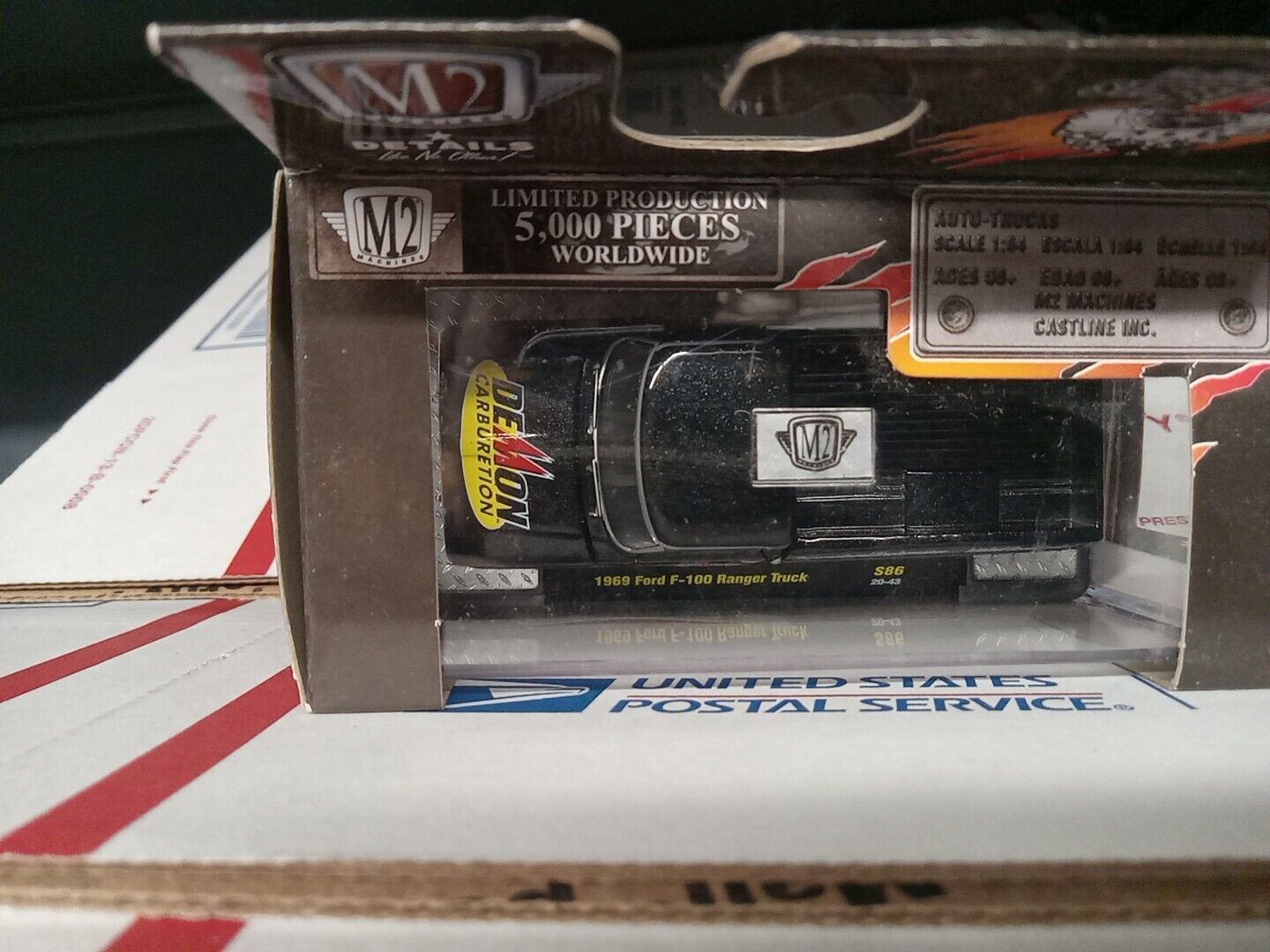 m2 machines 1/64 1969 ford f-100 Ranger truck s86 20-43 chase diecast oreilly
