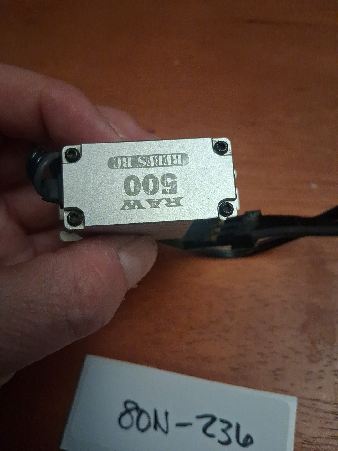 Reef's RC - Raw 500 Waterproof High Torque 7.4V Brushless HV, Servo - 80N-236