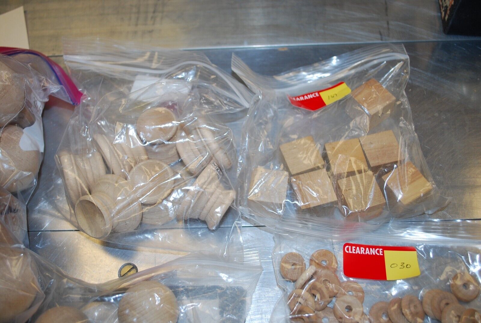 Balls, Vases, Snowmen, Wooden Craft Parts / Shapes Mix - Actual Lot – WPS47