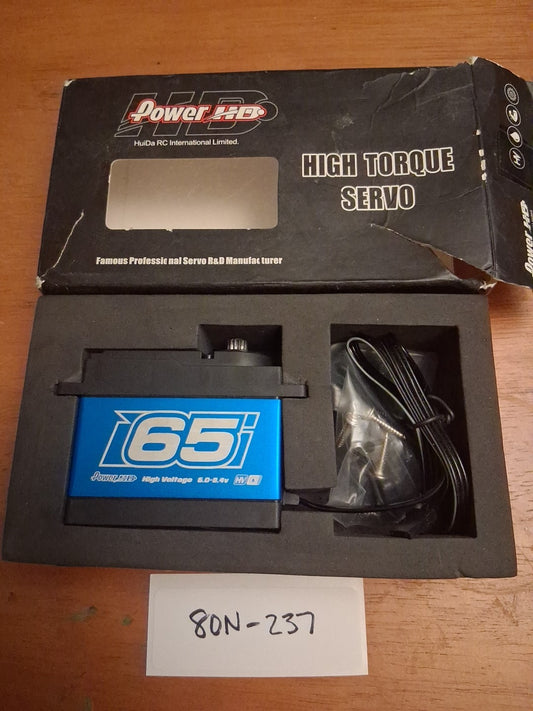 POWER HD WH-65KG 1/5 1/6 Waterproof Copper/Steel Gear Servo - 80N-237
