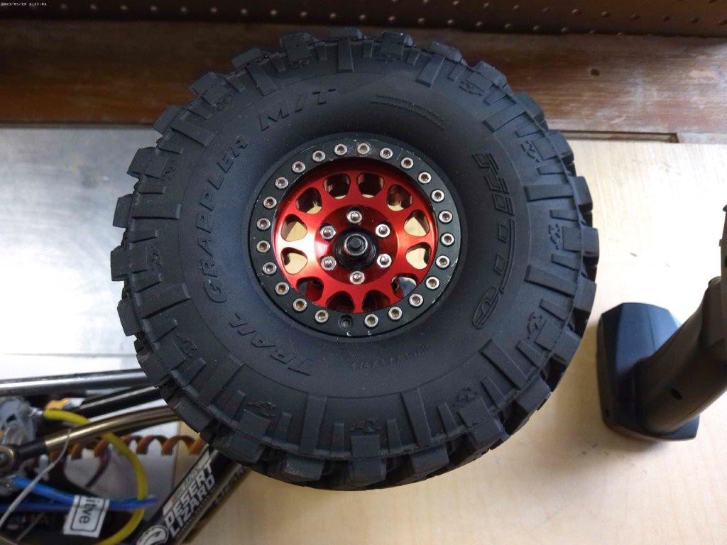 1/10 Scale RC Crawler Truck METAL UPGRADED, Portals  #006