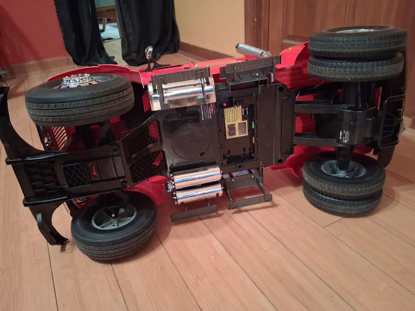 New Bright 1/6 Scale International CXT  RC Truck Red Dump Bed - New With Tags