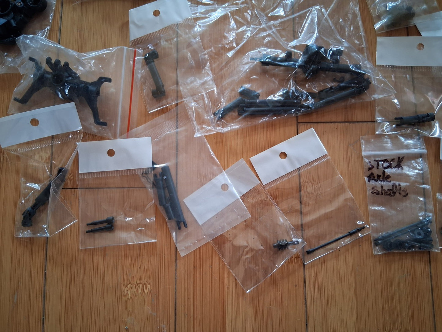 Large lot of SCX24 Crawler Pull-Offs and Used Parts - 80N-207