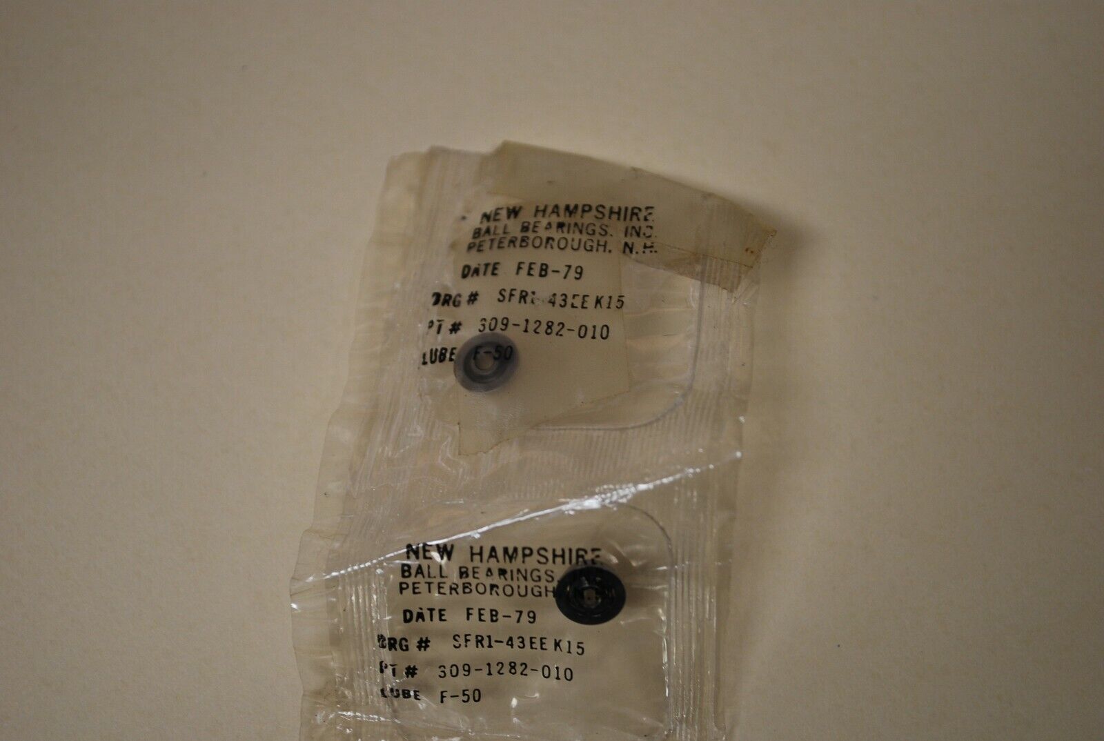 Lot of (3) New Hampshire SFR1-43Eek15 Micro Precision Ball Bearings