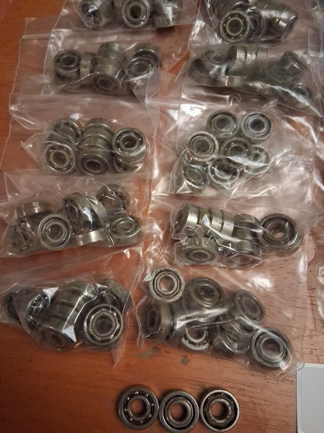 Lot of 203 vintage NOS New Departure R4 Precision Ball Bearings Lot 80N-227