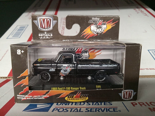 m2 machines 1/64 1969 ford f-100 Ranger truck s86 20-43 chase diecast oreilly