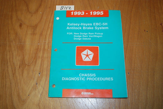 1993-1995 Dodge Kelsey-Hayes EBC-5A Anti-Lock Brrake service manual - B152