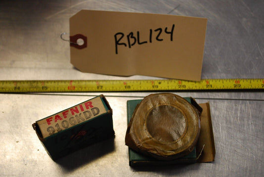 Fafnir 9106KDD Ball Bearings - Lot of Qty (2) NOS - RBL124