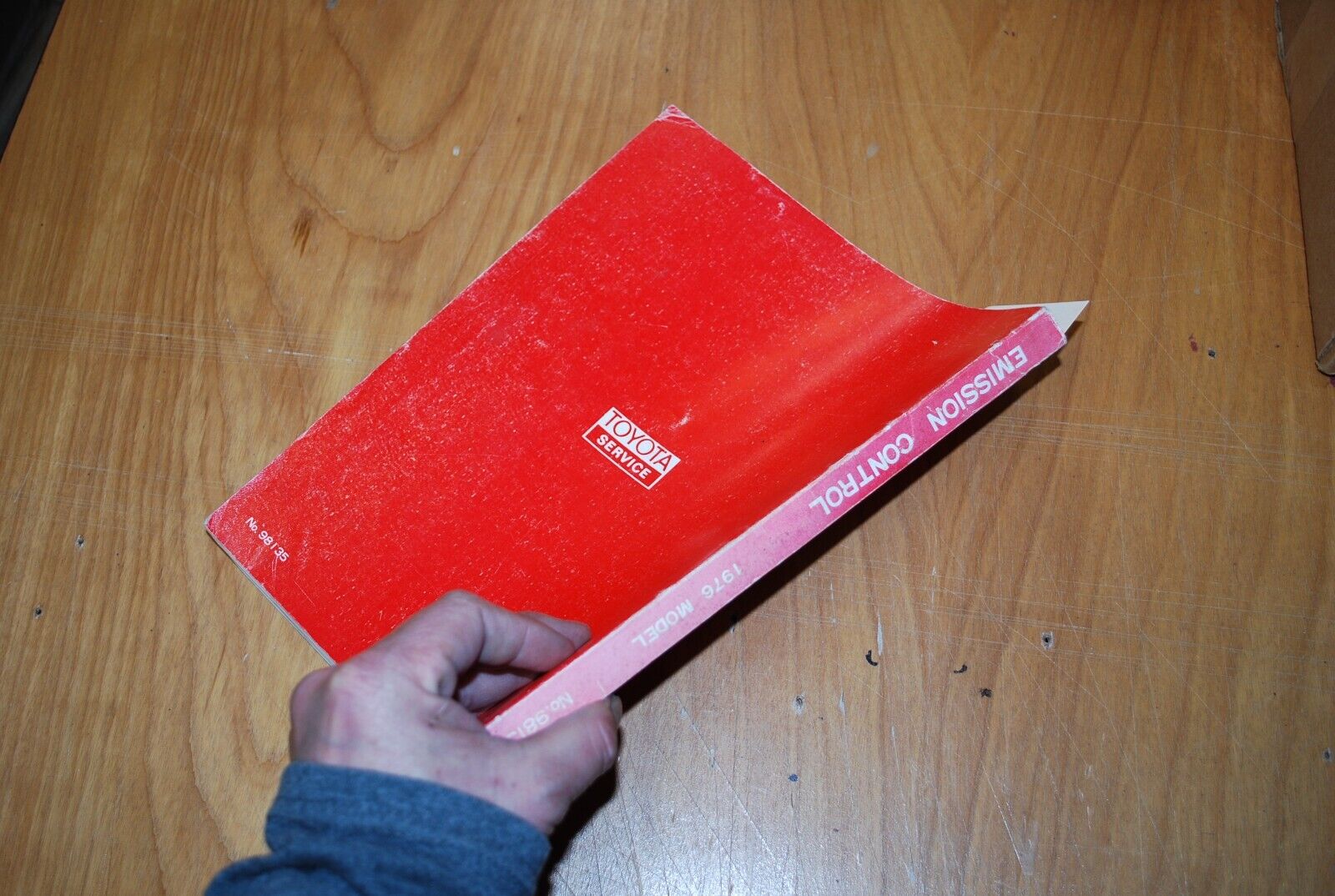 1976 Toyota Emission Control Service Repair Manual OEM Factory - B141
