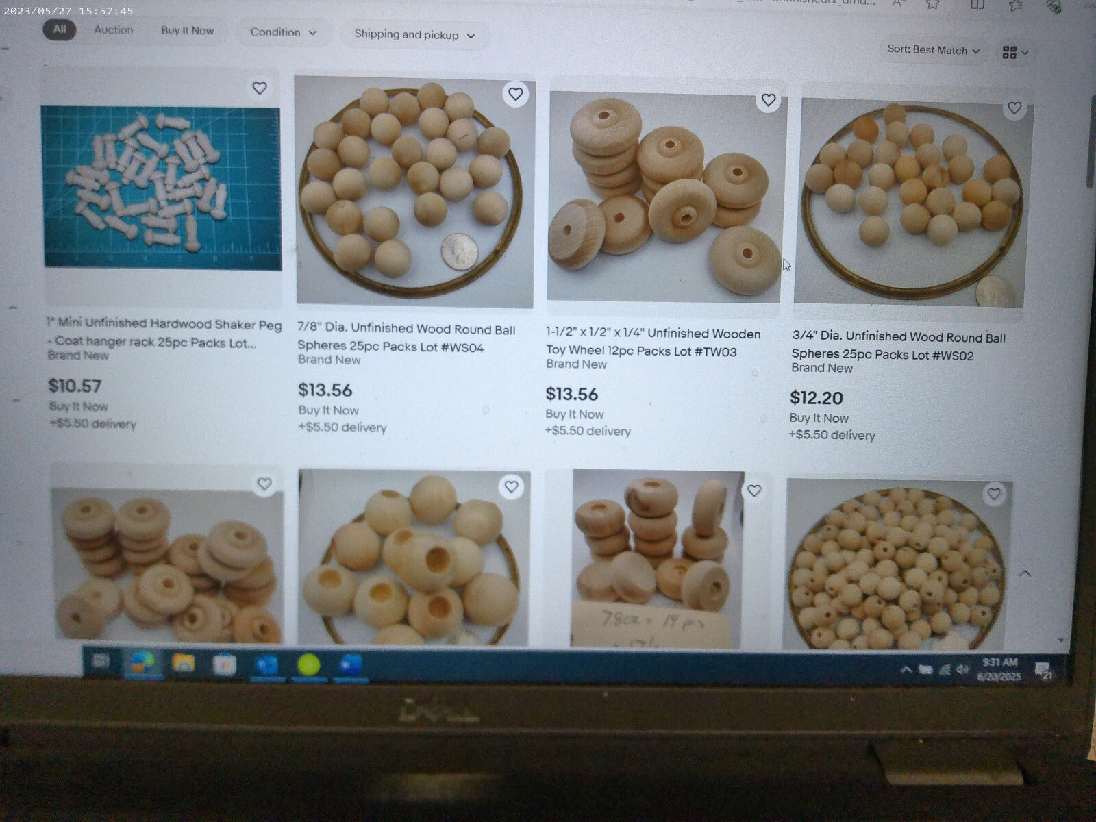 Huge $40k Un-Finished Wooden Craft Parts DIY eBay Store Inventory Lot For Sale