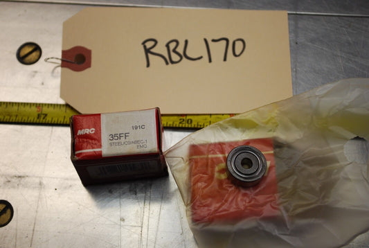 MRC 35FF Ball Bearings - Lot of Qty (2) NOS - RBL170