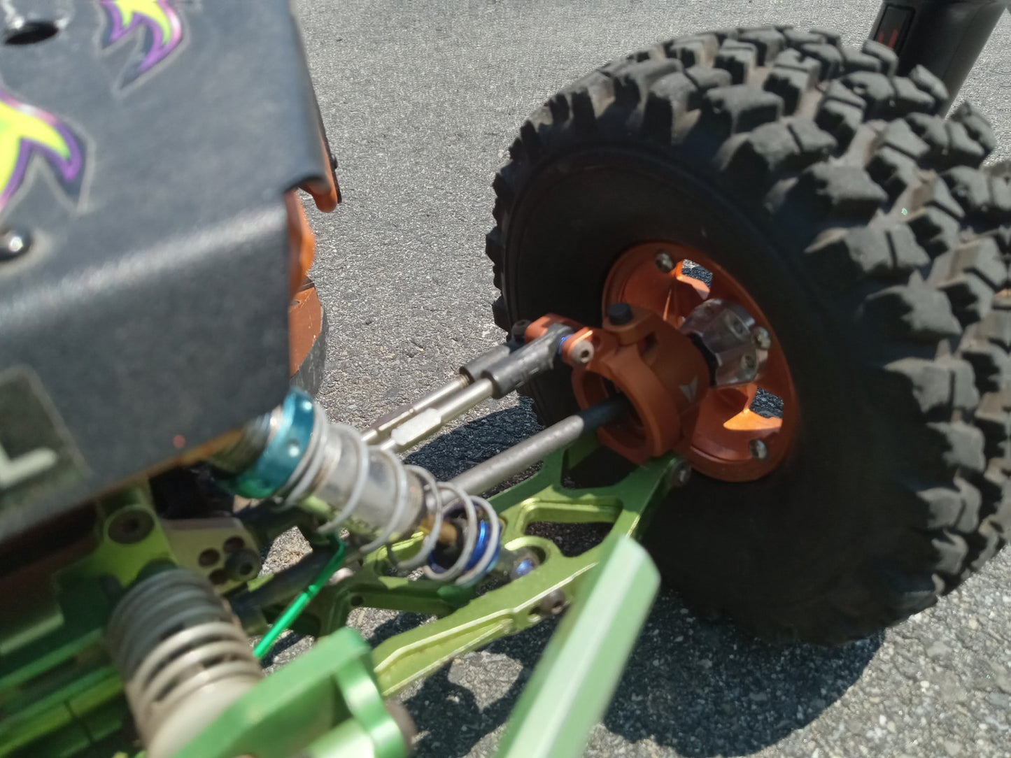 Axial Yeti 1/10 Rock Bouncer Crawler RC, Vanquish Upgraded ++ 6s