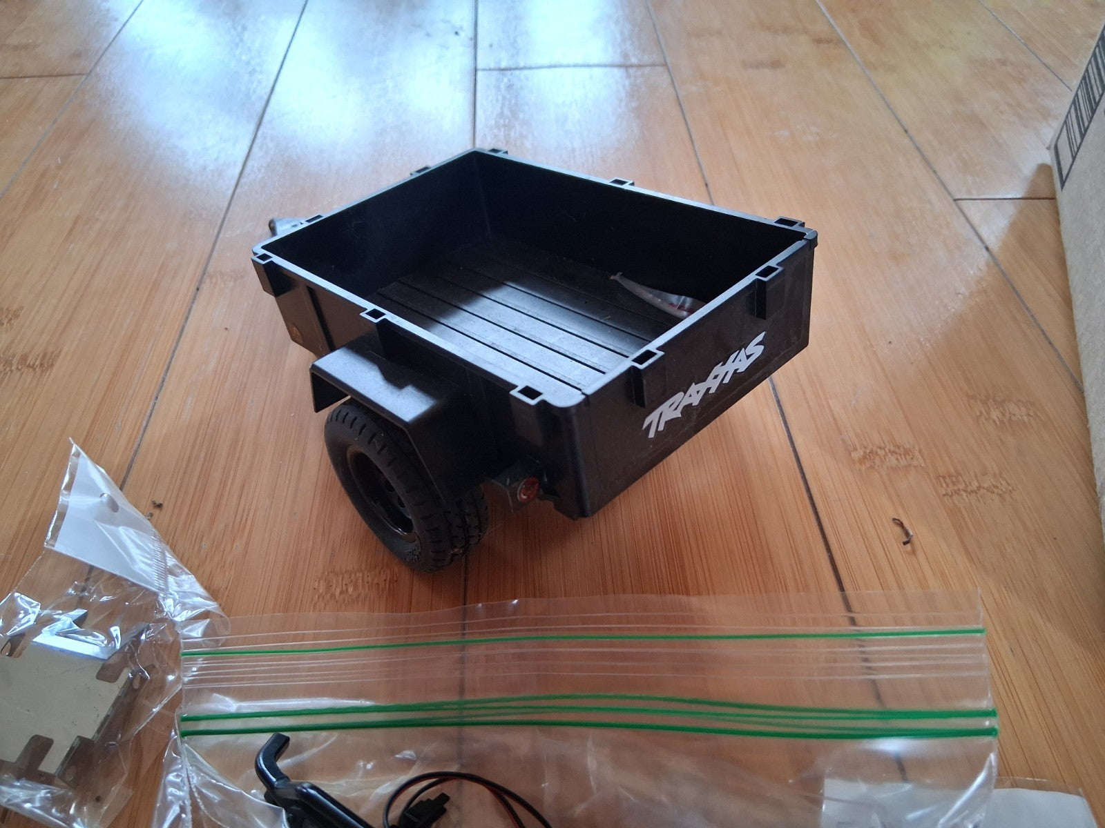 Huge lot of Traxass TRX4M Crawler Parts, Upgrades, Trailer, Bearings + - 80N-210