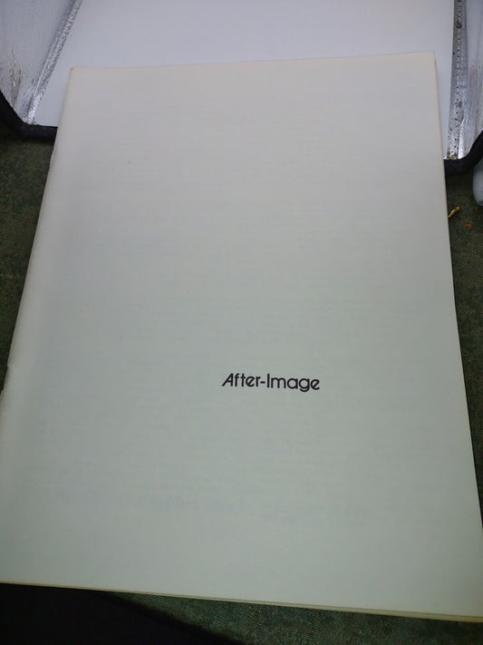 After-Image Magazine Art Magazine Issue No 1 one 1978