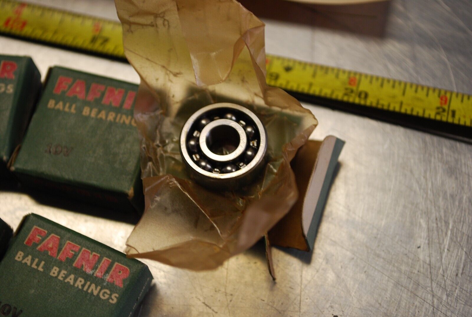 Fafnir 10V Ball Bearings - Lot of Qty (5) NOS - RBL113