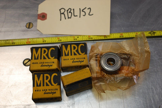 MRC 201SFF ABEC-1 Ball Bearings - Lot of Qty (5) NOS - RBL152