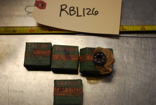 Fafnir MSLK-7 Extra Precision Ball Bearings - Lot of Qty (4) NOS - RBL126