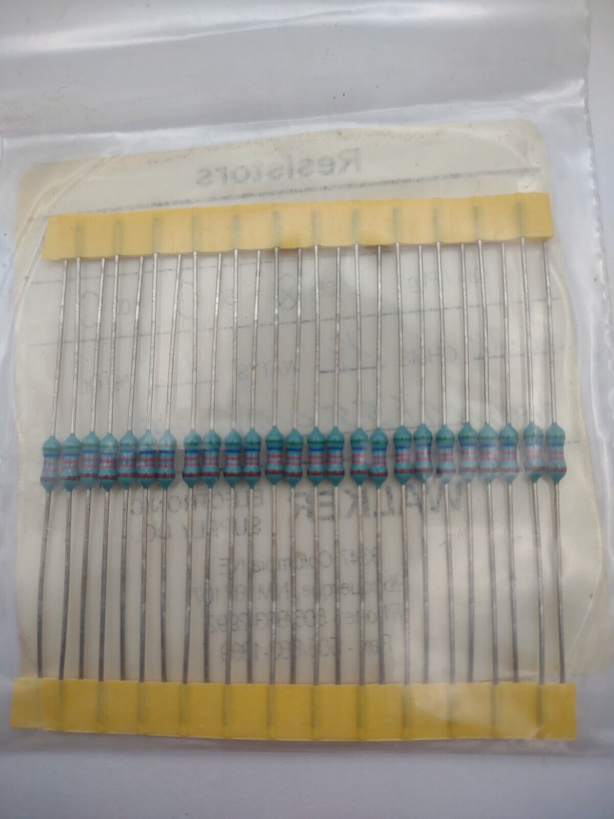 Walker 56.2k 1/4 Watt 1% MF55C 5622F Metal Film Resistors Pack lot qty (25) 11