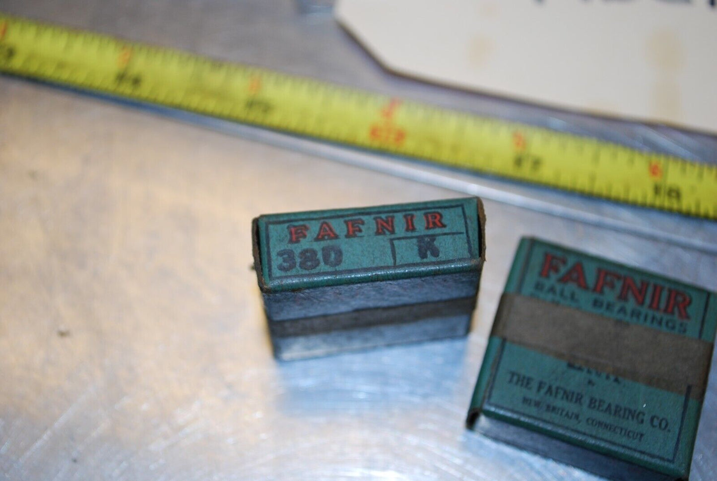 Fafnir 38DK Ball Bearings - Lot of Qty (3) NOS - RBL122