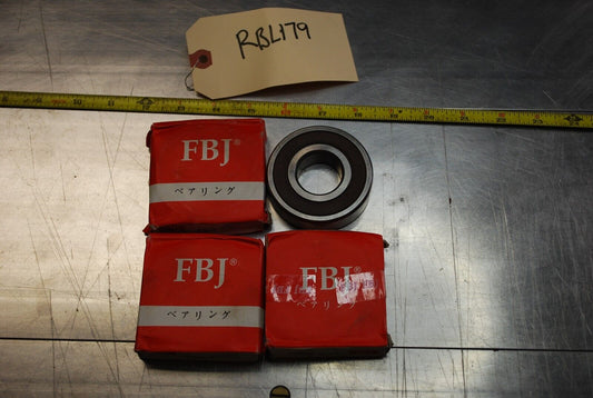 FBJ 6306-2RSSC3 Ball Bearings - Lot of Qty (4) NOS - RBL179