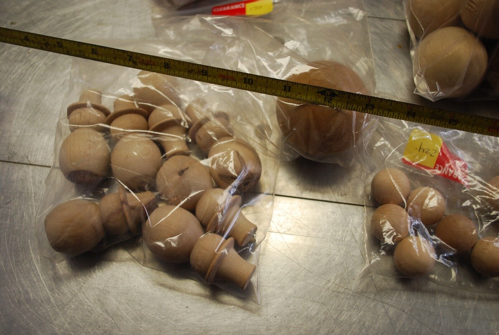 Balls, Vases, Snowmen, Wooden Craft Parts / Shapes Mix - Actual Lot – WPS47