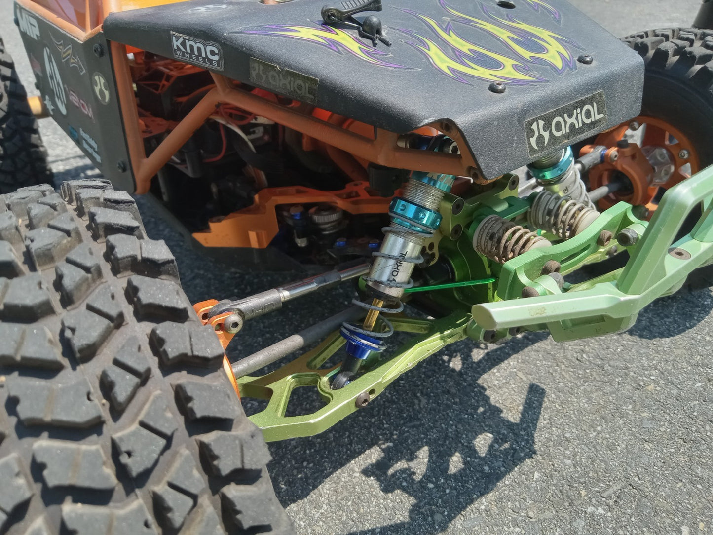 Axial Yeti 1/10 Rock Bouncer Crawler RC, Vanquish Upgraded ++ 6s