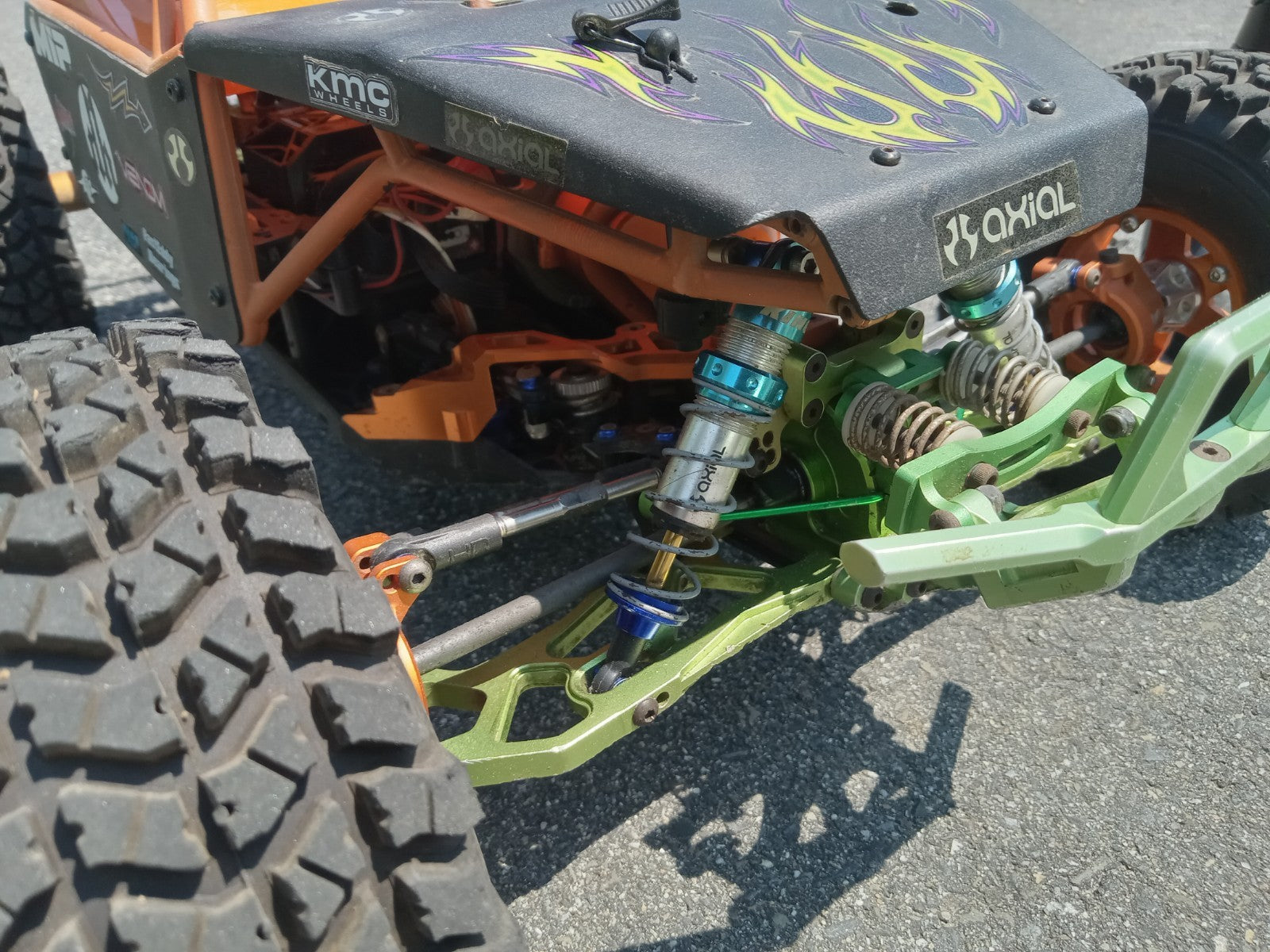Axial Yeti 1/10 Rock Bouncer Crawler RC, Vanquish Upgraded ++ 6s