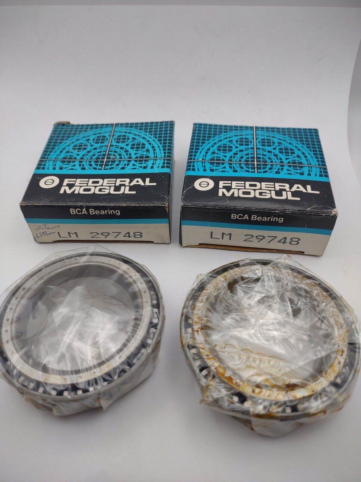 BCA LM 29748 Bearing Cone NOS Pair Lot of (2) #B007