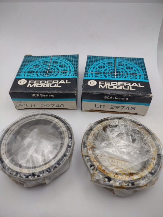 BCA LM 29748 Bearing Cone NOS Pair Lot of (2) #B007