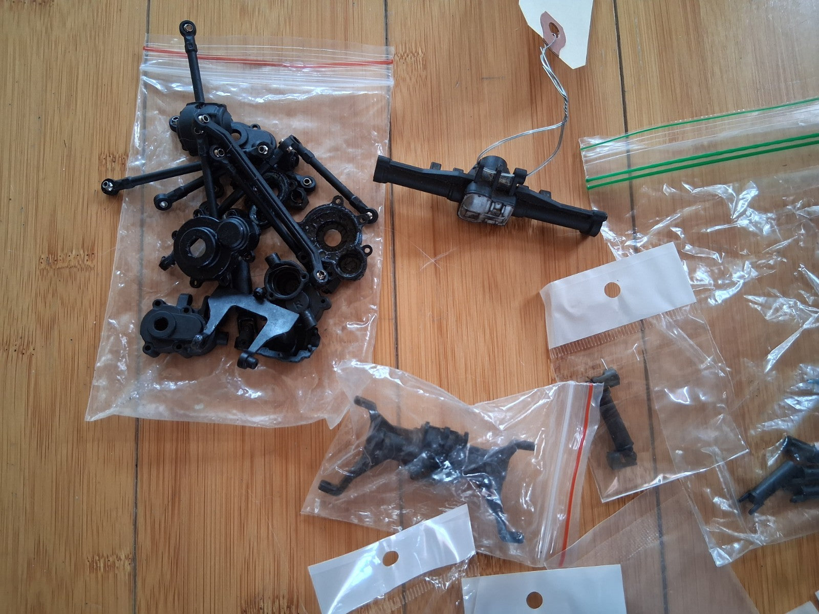 Large lot of SCX24 Crawler Pull-Offs and Used Parts - 80N-207