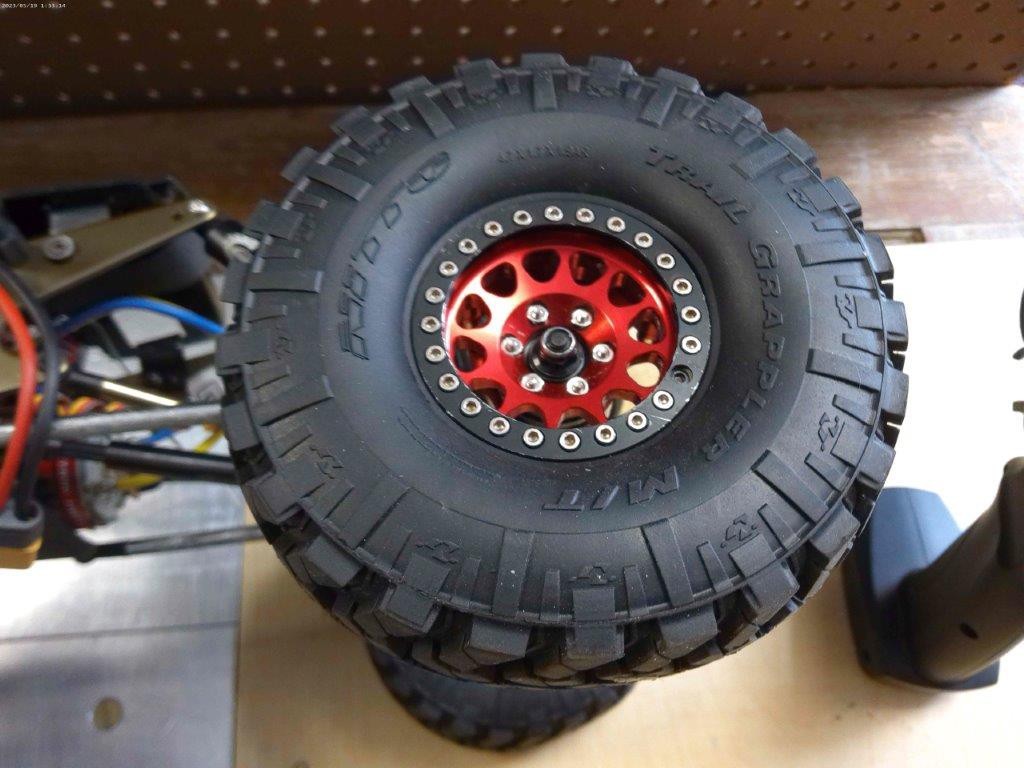 1/10 Scale RC Crawler Truck METAL UPGRADED, Portals  #006
