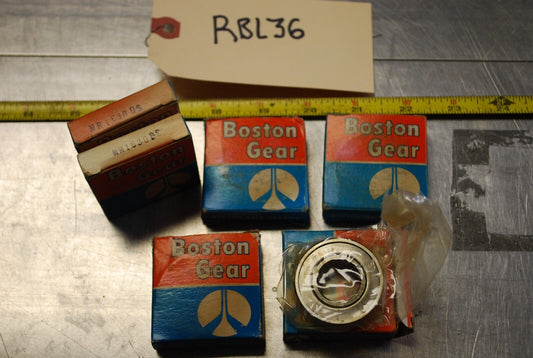 Boston Gear NR1630 DS Ball Bearings - Lot of Qty (6) NOS - RBL036