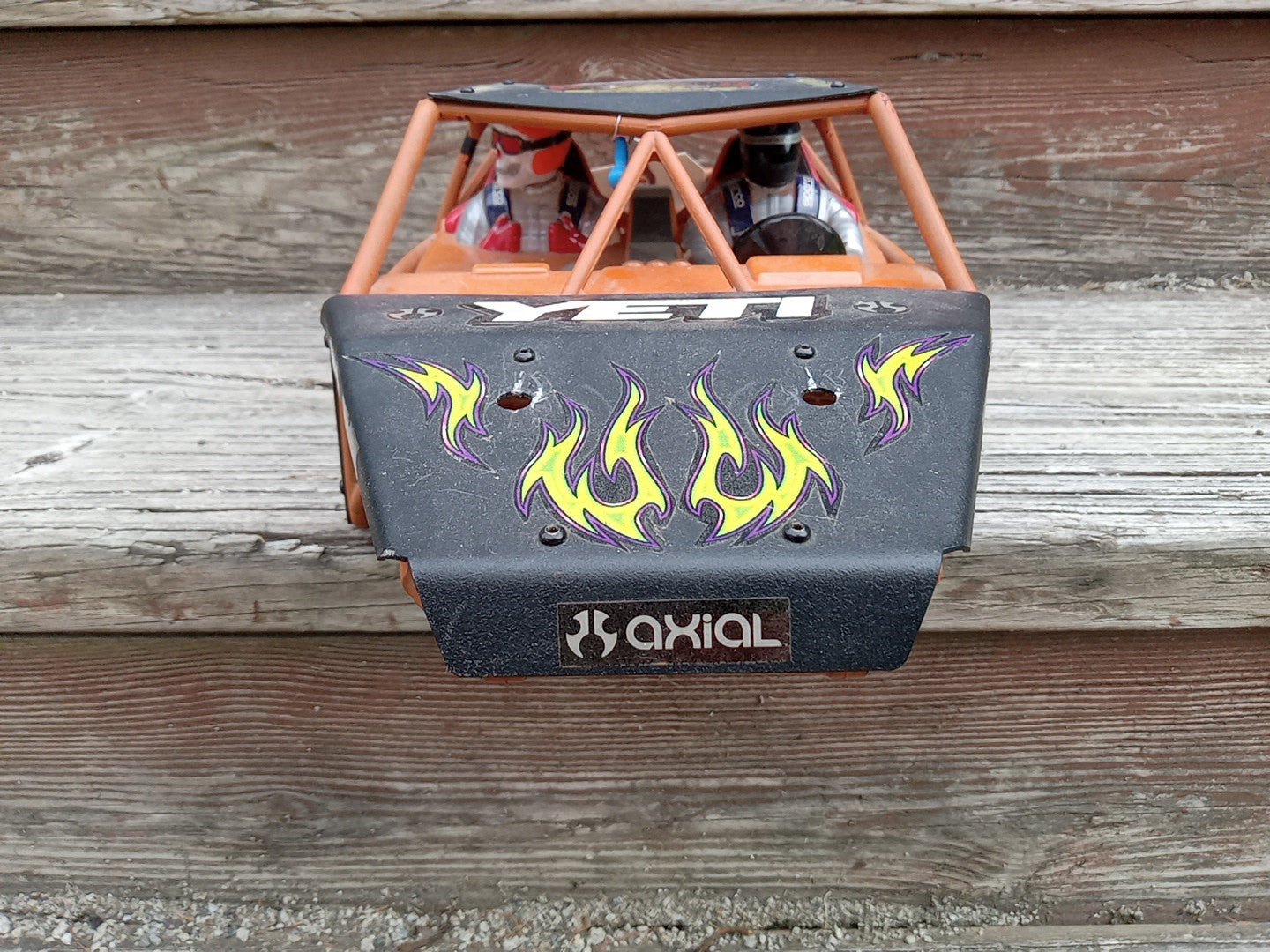 Axial Yeti Original Cage Body with metal panels & body mounts - custom - 80N002