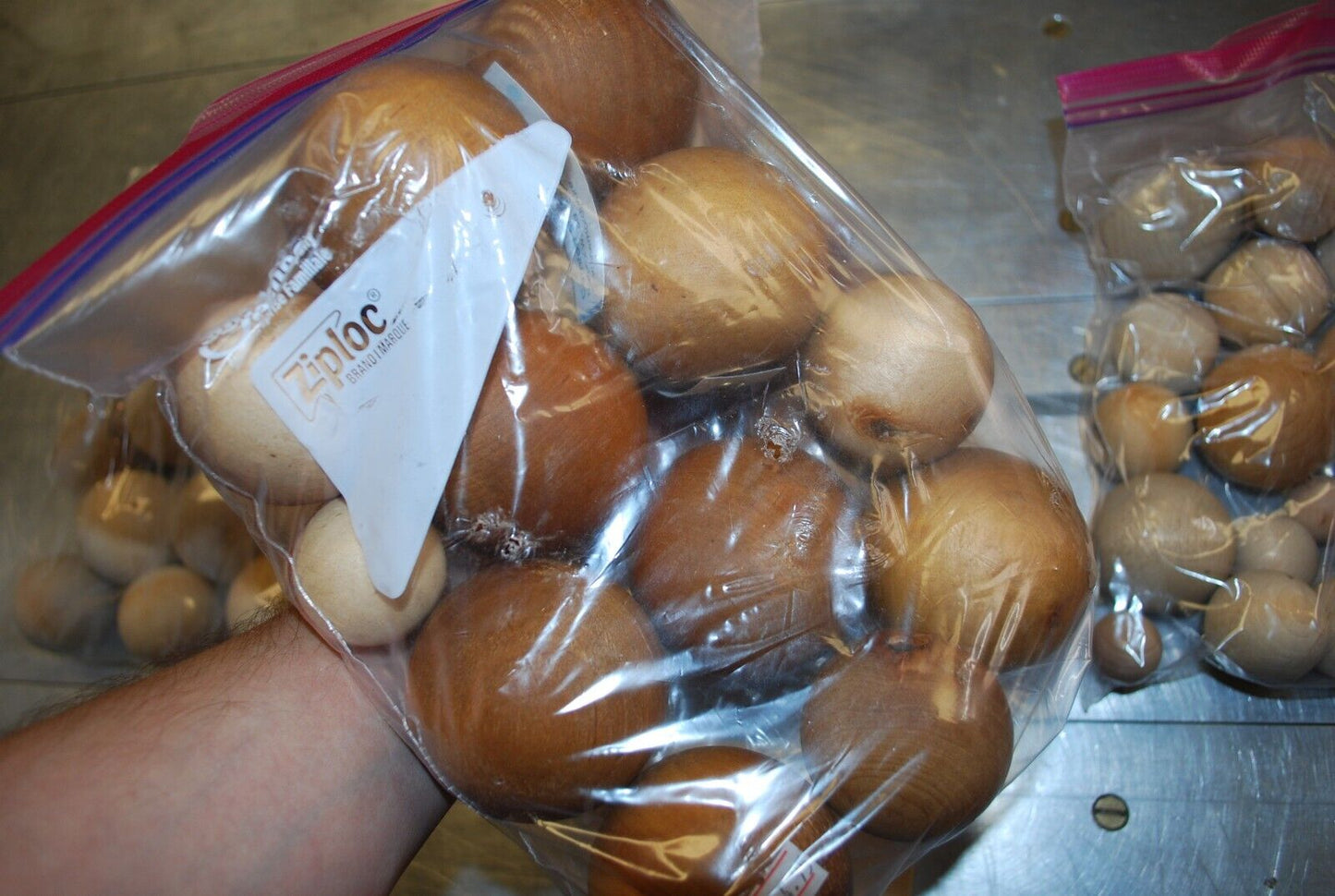 Balls, Spheres, Assort,Wooden Craft Parts / Shapes Mix Dia. - Actual Lot – WPS53