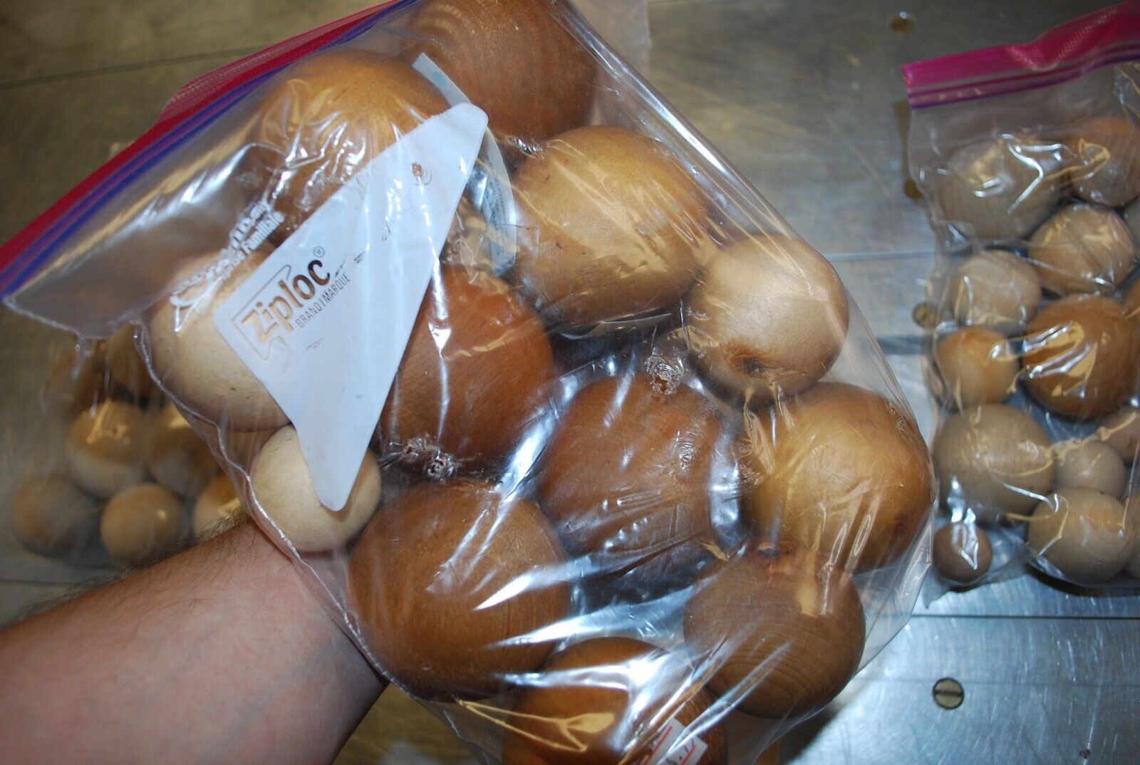 Balls, Spheres, Assort,Wooden Craft Parts / Shapes Mix Dia. - Actual Lot – WPS53